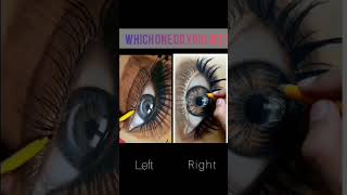 Hyperrealistic Eye Drawing Tutorial 😲😲😍| Realistic Eye | #shorts #youtubeshorts