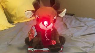 Wiggling Antler Rudolph (2020 red scarf Version)