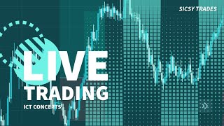 ‼️🥷🏿Live Day Trading Smart Money Concepts (IFVGS😈) NQ and ES Futures AM Session On  Funded Account‼️