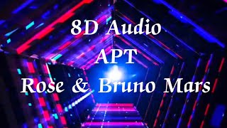 Rose & Bruno Mars  - APT 8D Audio - Recommended use of headphones to enjoy the song