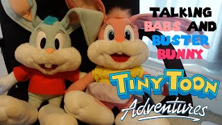 Tiny Toon Adventures Talking Babs and Buster Bunny Plushes Review