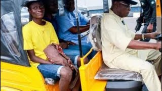 Obasanjo drive tricycle(Keke bales)