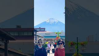 No shopping at Gotemba Premium Outlets with Mt. Fuji view so close and beautiful 🤪😁♥️🥰