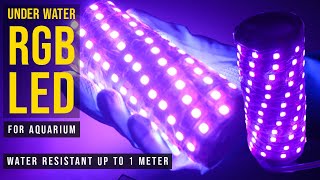 Underwater RGB LED light | DIY underwater led light for aquarium #diy #howto #makesimples #aquarium