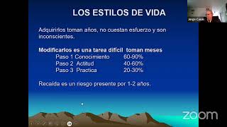 8: ¿Cómo modificar los estilos de vida? Dr. Jorge Casas #estilodevida #adicto