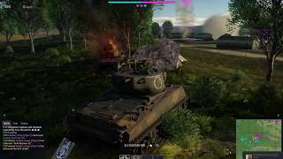 War Thunder Arcade Battles - 11 Kills - M4A3E2 Jumbo