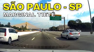 [DIRIGINDO / DRIVING] Marginal Tietê, São Paulo - SP - Passando Pela Avenida Mais Conhecida do País