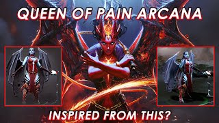 Queen of Pain Arcana Inspired from this?