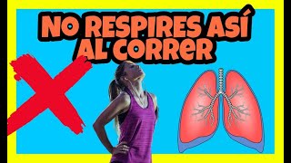 como RESPIRAR CORRECTAMENTE  para CORRER sin CANSARSE 🚀 respirar BIEN al CORRER