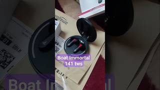 boAt Immortal 141 TWS Gaming in Ear Earbuds with Enx Tech #music #boat #unboxing #viral