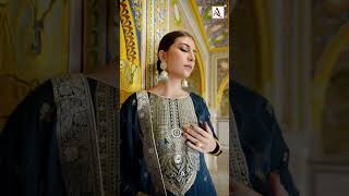 RESHAM Unstitched Dress Collection by Aanya Designer