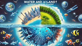 What if land and water suddenly switched places? What if land and ocean on earth switched places? 😲