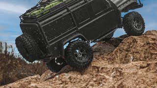 Rock Crawling Traxxas TRX-4 Land Rover Defender - 알씨카 트랙사스 랜드로버 디펜더 락크라울링 1/10 RC카