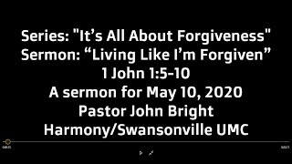 05 10 20 Sermon for Harmony/Swansonville UMC