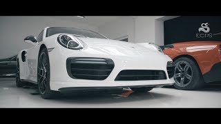 Porsche 911 991.2 Turbo S full exterior carbon upgrade pack by ECPS group