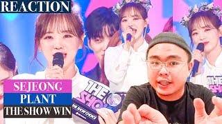 SEJEONG, THE SHOW CHOICE! [THE SHOW 200324] PLANT FIRST WIN REACTION!!!