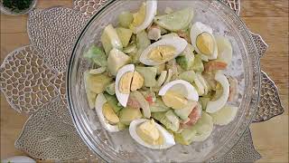 Cette salade d'avocat que j'aime faire tout le temps