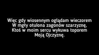 sanah - "Da Bóg kiedyś zasiąść w Polsce wolnej" (Wersja Piano) (Tekst/Muzyka)