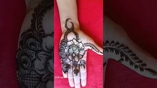 फ्लावर मेहंदी डिजाइन#mehndi #yt #henna #mehndidesign #reels #viralshort #viralshorts