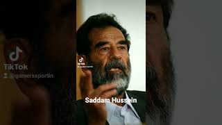 Saddam Husein Atitude #shorts #saddam #islam #saddamhussein #iraq #youtube #youtubeshorts #indonesia