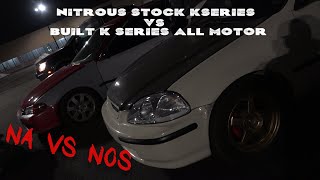 K SERIES (HEAD PACKAGE) VS STOCK K SERIES ON THE BOTTLE (MEXICO)