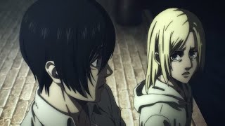 Mikasa and Annie scene - Attack on Titan The Final Season Part 3