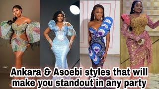 Ankara & Asoebi styles that will make you standout in any party #ankarastyles #asoebistyles #lace