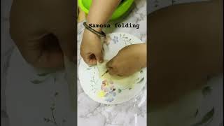 SAMOSA FOLDING TECHNIQUE