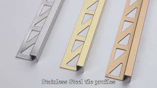 Hot selling stainless steel tile edge trim