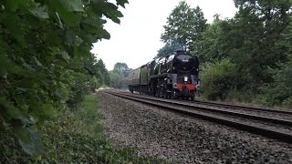 (4K)34052  Lord Dowding Finally Returning To The WSR.  (Light Loco) 03.09.18