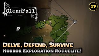 TERROR Awaits You in The Depths - Horror Survivor Roguelite! [ CLEANFALL ] Gameplay