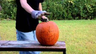 Halloween Special - Exploding (or Self-Carving) Pumpkin