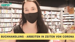 Buchhandlung: Arbeiten in Zeiten von Corona - Campus TV Uni Bielefeld