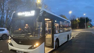 Gateshead Central Taxis Envrio 200MMC YW68 PBY On The 558 To Heworth Featuring A Ghost Bell