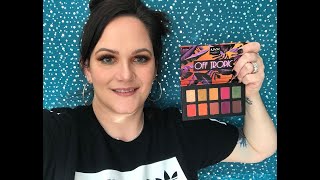 ORANGE CRUSH vibrant eyes | NYX OFF TROPIC (shifting sand) palette