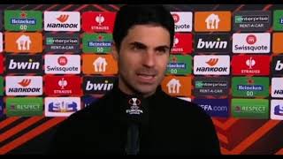 Arsenal 2 - Sporting 2 | Mikel Arteta Post Match Interview