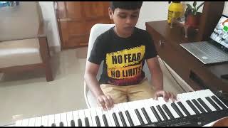 Vande Matram-Piano cover-By anish