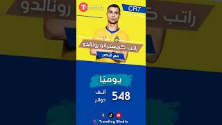 هل تستوعب العقد الضخم والثورة الطائلة لـ : #كريستيانو_رونالدو مع نادي #النصر !! #shorts #viral