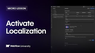 Activate your free preview of Webflow Localization