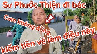 Sư Phước Thiện người đã từng đi chung với đoàn Thầy Minh Tuệ nay phát tâm mở quán cơm không đồng