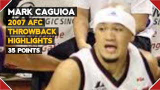 Mark Caguioa 35 Points vs Coco-Cola (11/19/2007) | Throwback Highlights