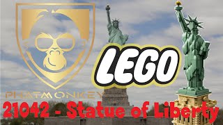 Lego Set 21042 - Statue of Liberty *** Speed Build and Review ***