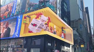 Times Square Video Billboard 3D Ads - October 20, 2024