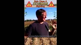 DOGMAN Sighting in Broad Daylight #bigfoot #dogman #scary #youtube #shorts #paranormal #creepy #fyp