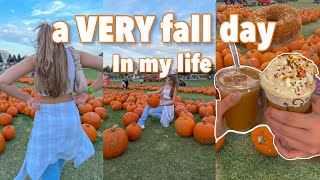 A FALL DAY IN MY LIFE VLOG | how to carve a pumpkin, haunted houses & apple cider