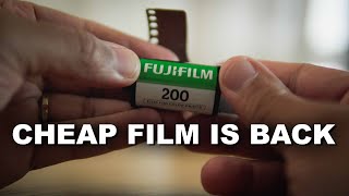 CHEAP FUJI 200 IS BACK ... but is it actually KODAK? lots of Canon P images