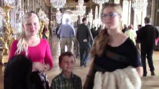 Versailles, France - Hall of Mirrors! Oct 2013 WORLDSCHOOL ADVENTURE