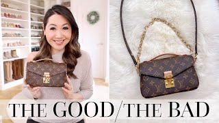 LOVE or HATE? Louis Vuitton Pochette Metis East West Bag Review!