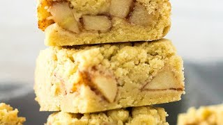 Apple Crumble Bars