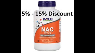 Discount - Now Foods, NAC, 600 mg, 250 Veg Capsules Review